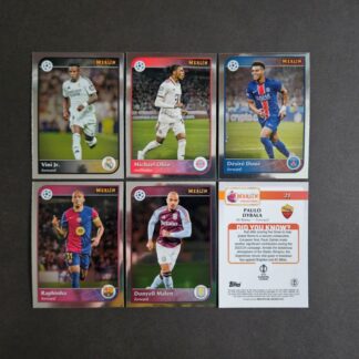 Topps: MERLIN CHROME UEFA CLUB COMPETITIONS 2024-2025 (base)