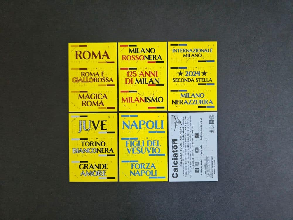 Panini: CALCIATORI 2024-2025 (Italy, extra/update numbers)
