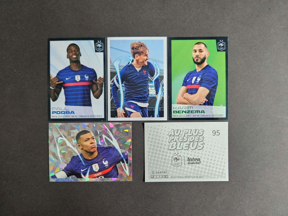 Panini/Intermarché: AU PRÈS PLUS DES BLEUS 2022 (France)