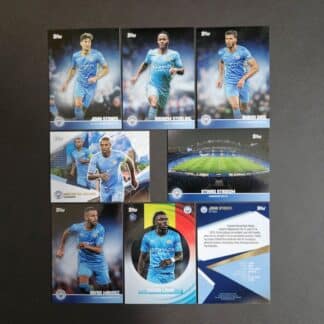 Topps: MANCHESTER CITY TRADING CARDS 2021-2022 (England, base)