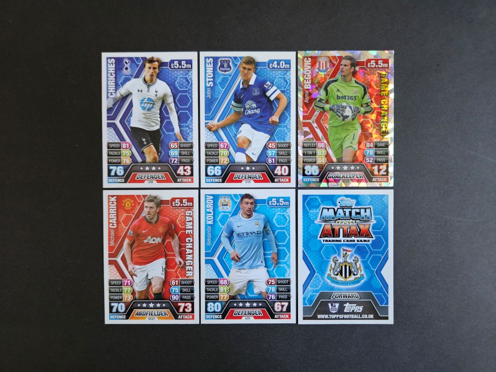 Topps: MATCH ATTAX EXTRA PREMIER LEAGUE 2013-2014 (England)