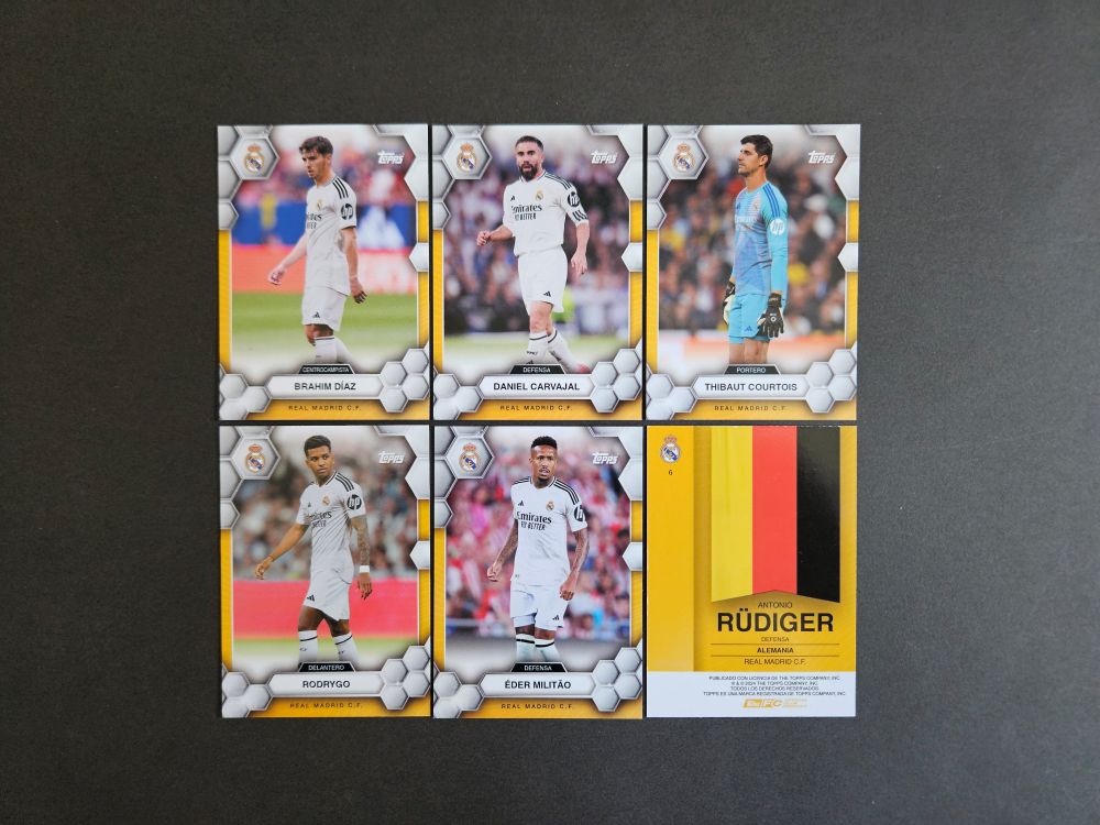 Topps: REAL MADRID FAN SET 2024-2025 (base cards)