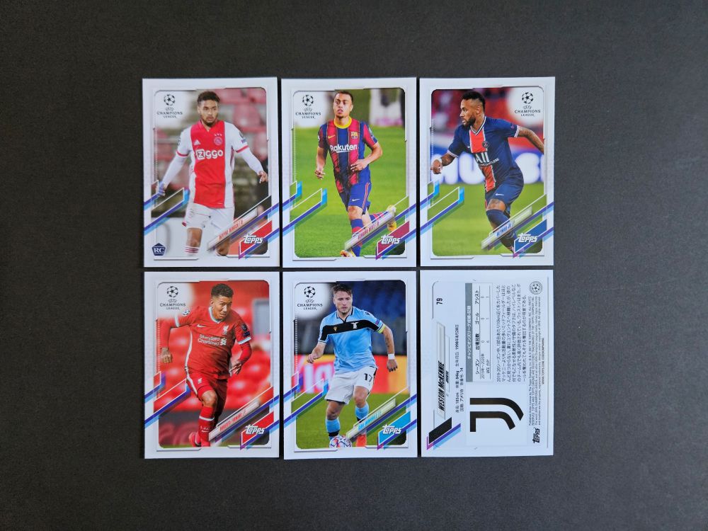 Topps: UEFA CHAMPIONS LEAGUE TRADING CARDS 2020-2021 (Japan Edition, base)