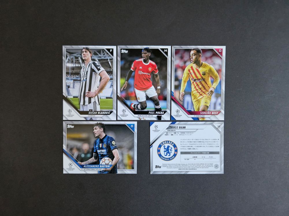 Topps: UEFA CHAMPIONS LEAGUE TRADING CARDS 2021-2022 (Japan Edition, base)