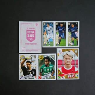 Panini: FIFA 365 2018 (European edition, pink backside)