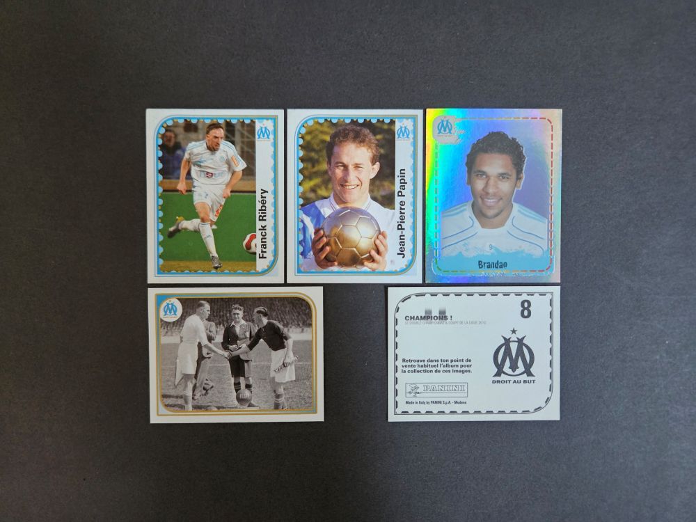 Panini: OLYMPIQUE MARSEILLE 2010-2011 (France)