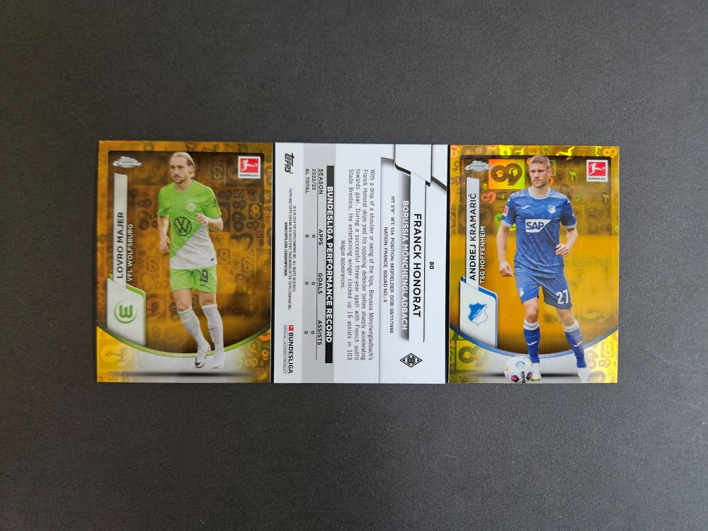 Topps: BUNDESLIGA CHROME 2023-2024 (60 Years foil version, Germany)