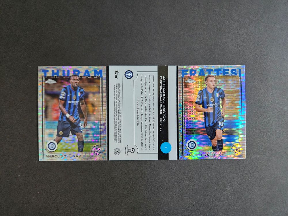 Topps: CHROME UEFA CLUB COMPETITIONS 2024-2025 (Trading Cards, Holo parallel)