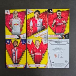 Topps: UEFA CLUB COMPETITIONS SUPERSTARS 2023-2024 (Common Edition, yellow)