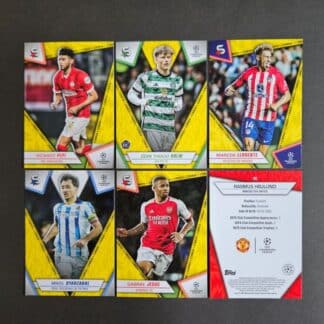 Topps: UEFA CLUB COMPETITIONS SUPERSTARS 2023-2024 (Common Action Edition, yellow)