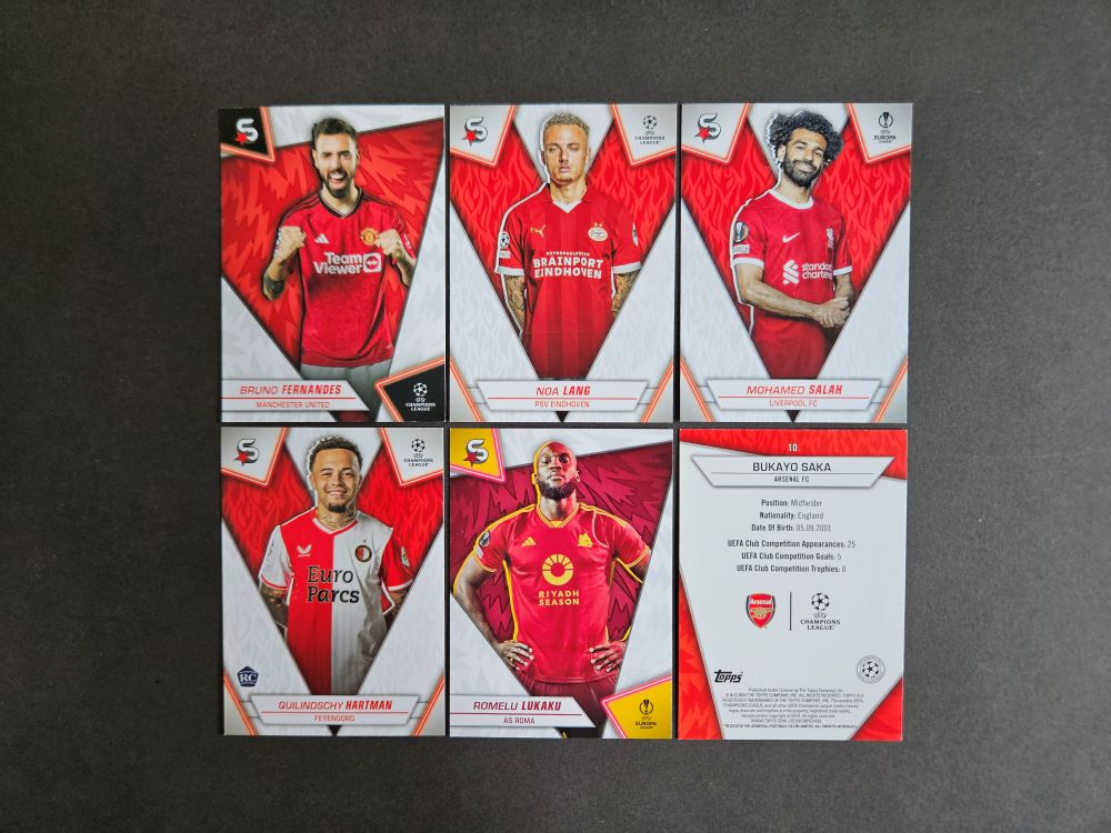 Topps: UEFA CLUB COMPETITIONS SUPERSTARS 2023-2024 (White/Base Edition)